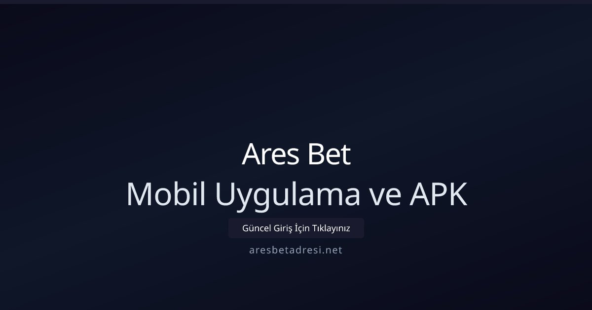Warner Bahis Mobil Uygulama ve APK